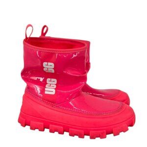UGG Kids Classic Sherpa lined Brellah Mini Boot  Pink- Size 3